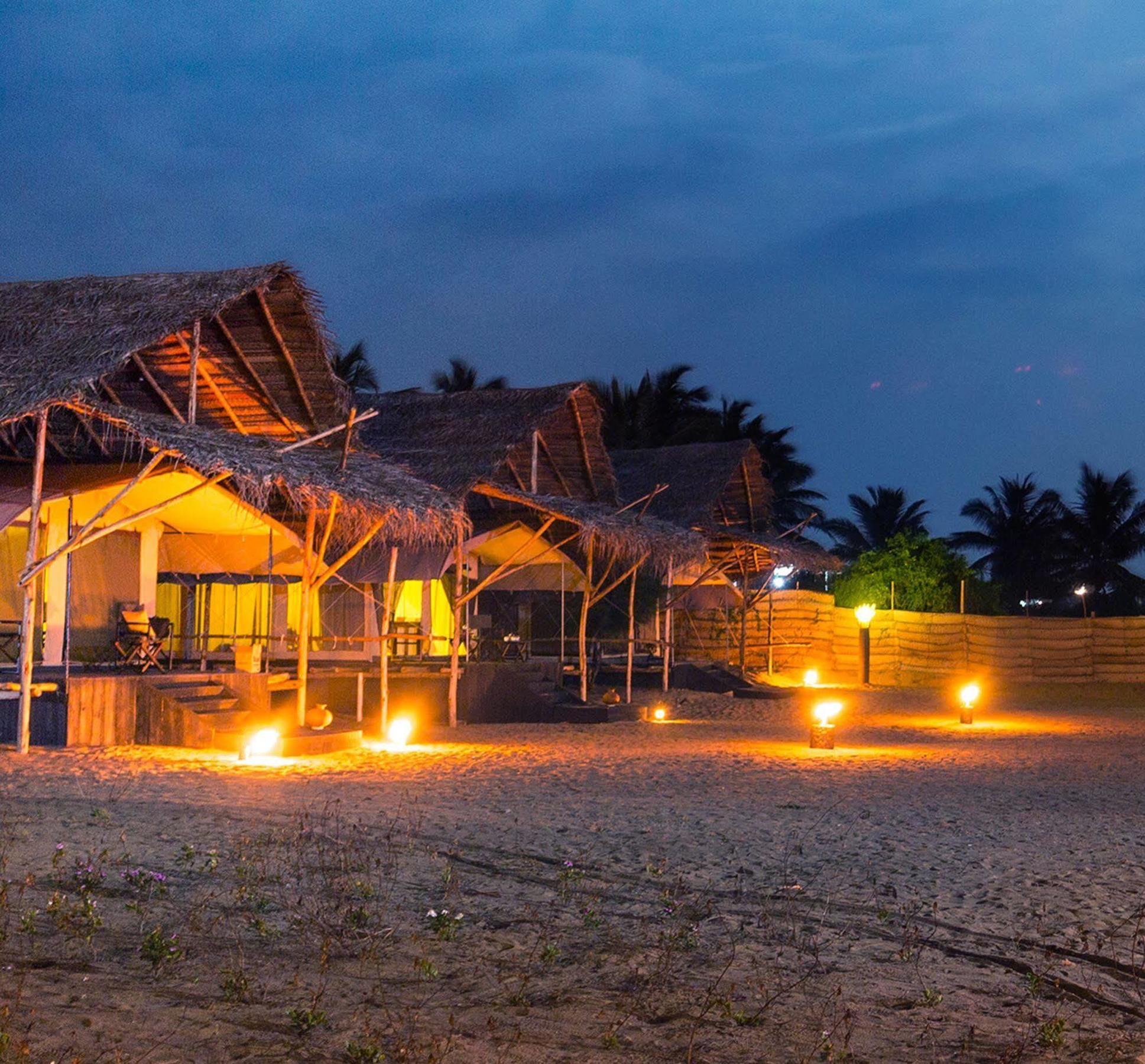 The Beach Camp Yala Hotel Kirinda  Exterior foto