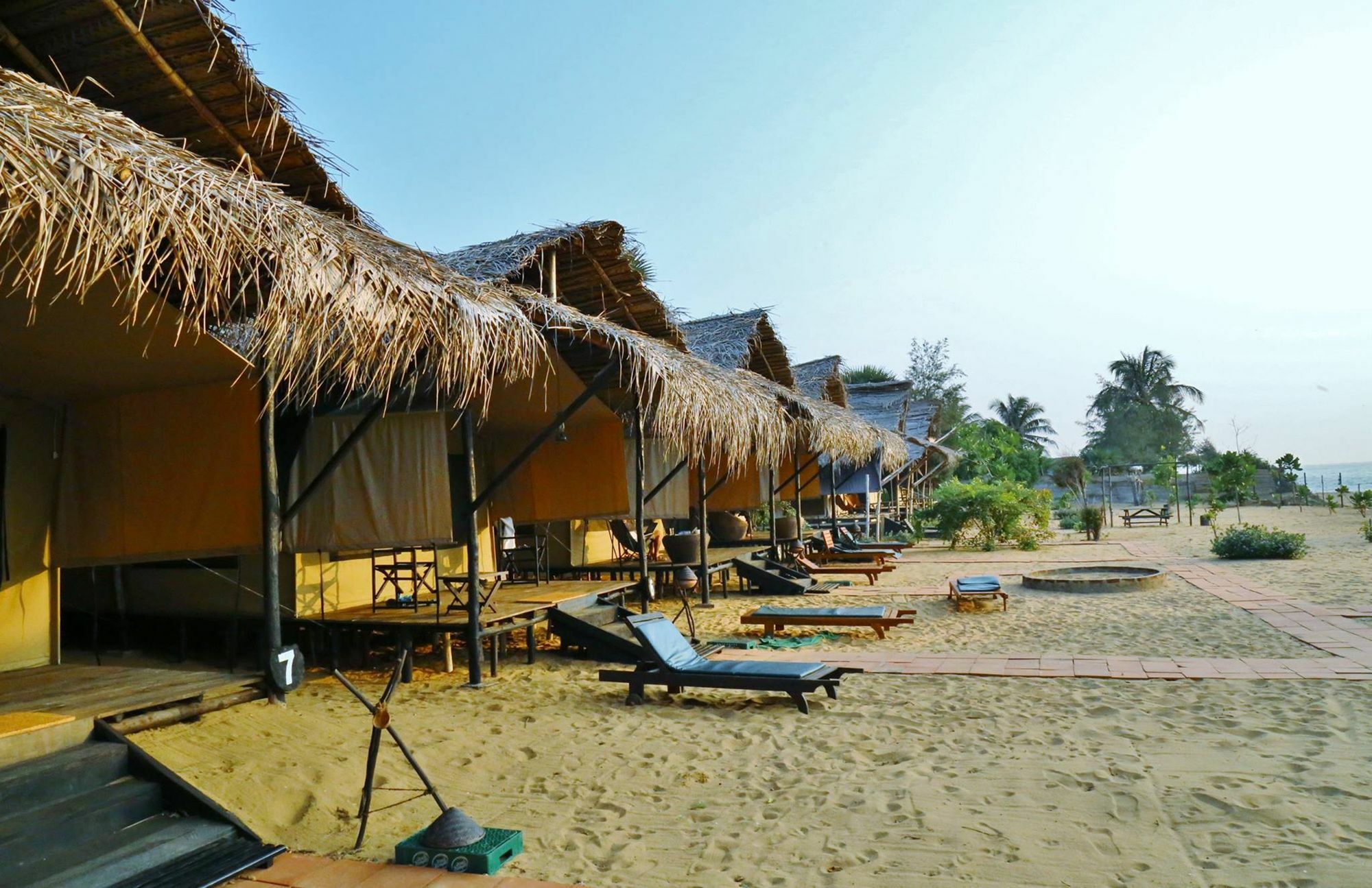 The Beach Camp Yala Hotel Kirinda  Exterior foto