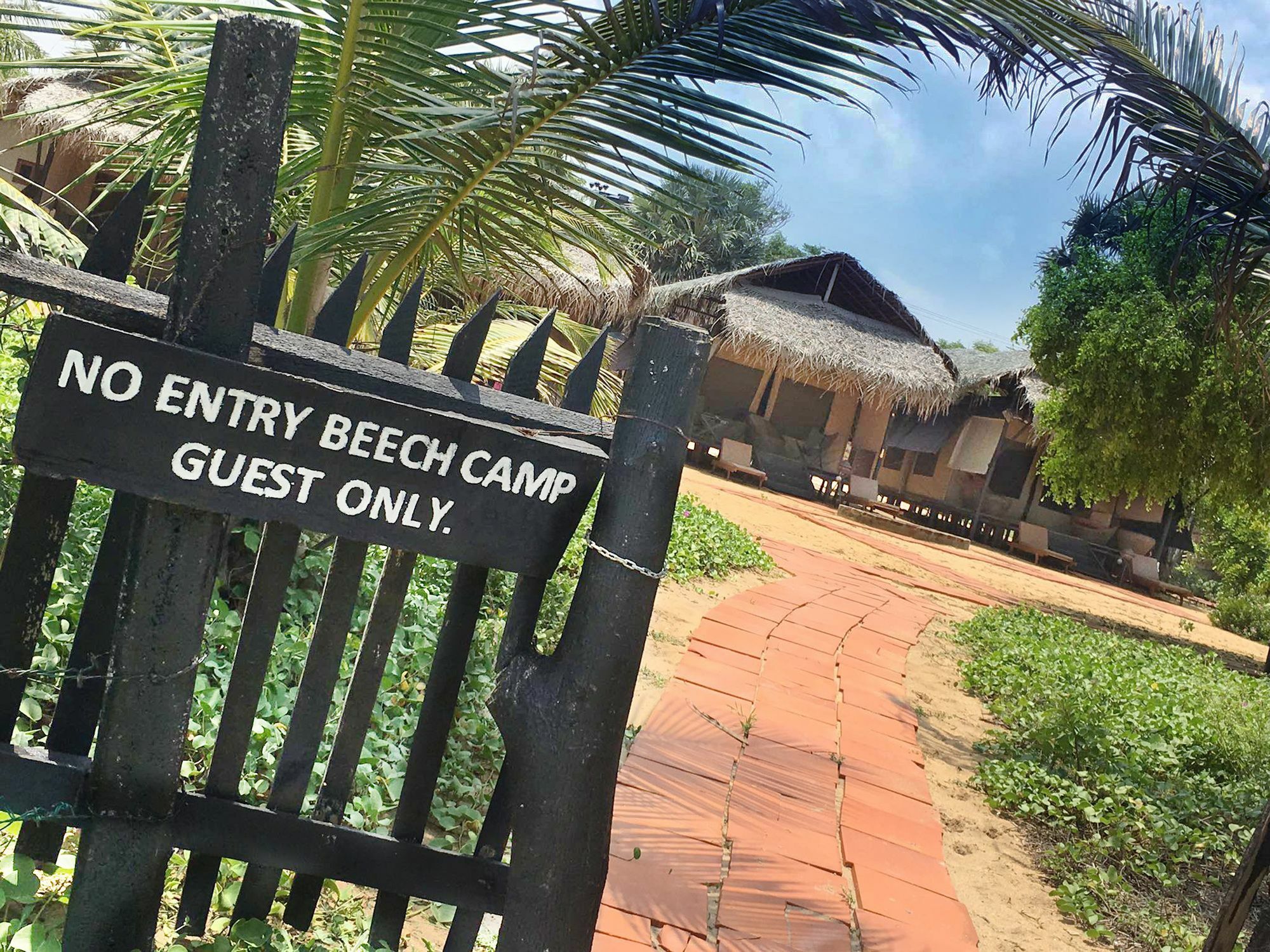 The Beach Camp Yala Hotel Kirinda  Exterior foto