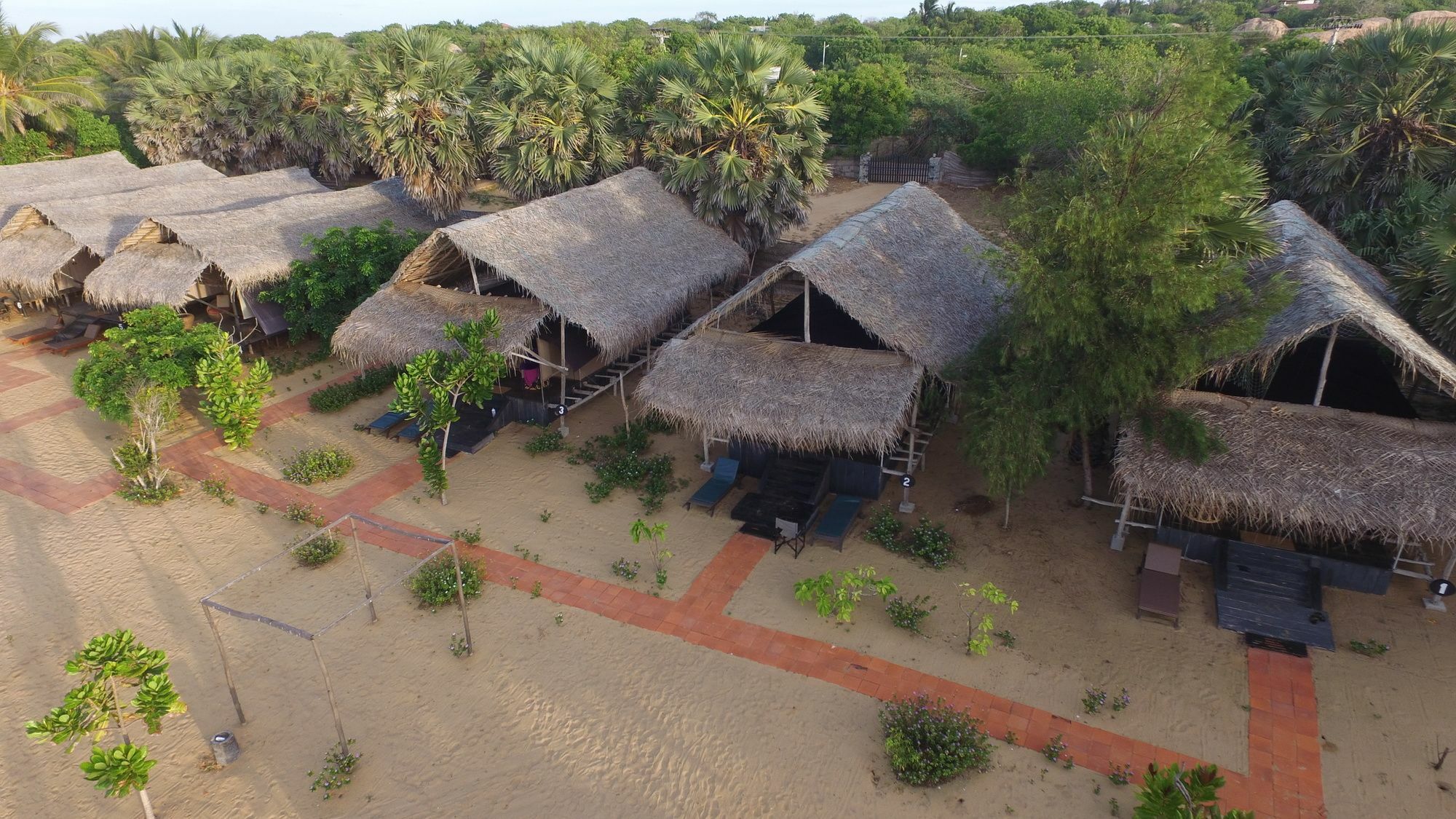 The Beach Camp Yala Hotel Kirinda  Exterior foto