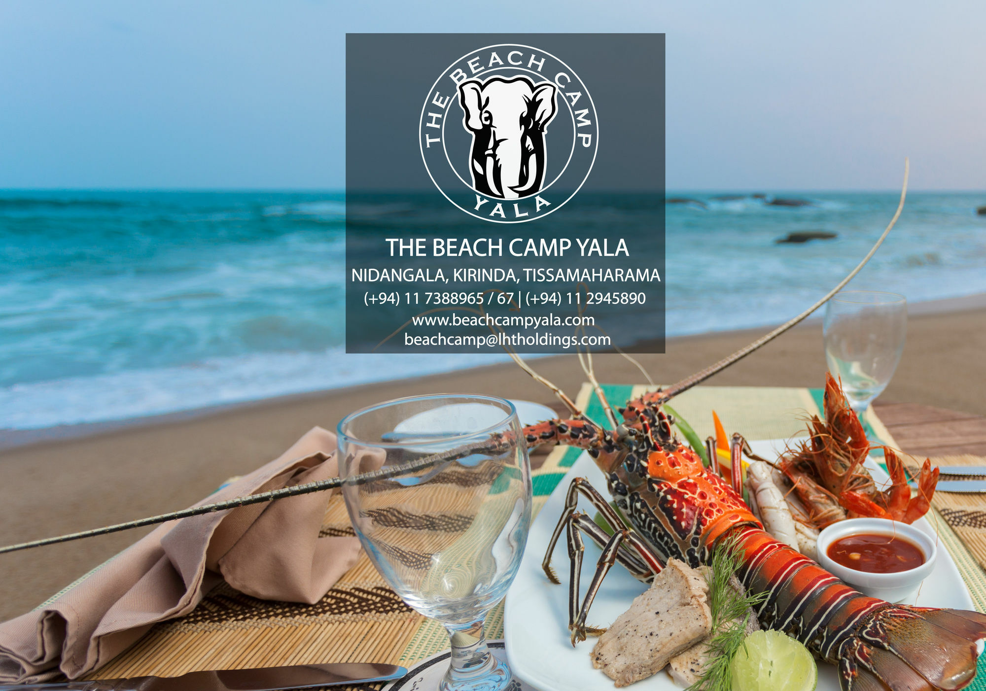 The Beach Camp Yala Hotel Kirinda  Exterior foto