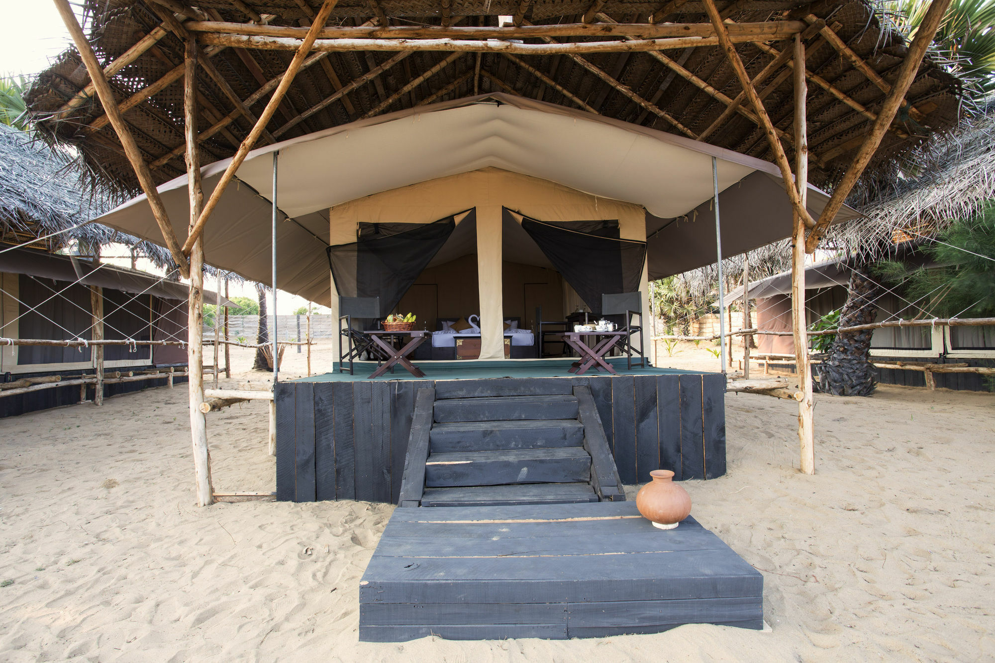 The Beach Camp Yala Hotel Kirinda  Exterior foto