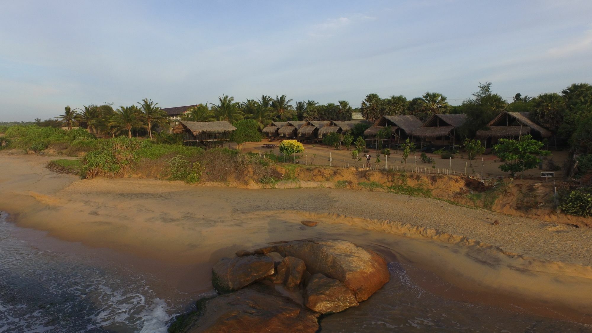 The Beach Camp Yala Hotel Kirinda  Exterior foto