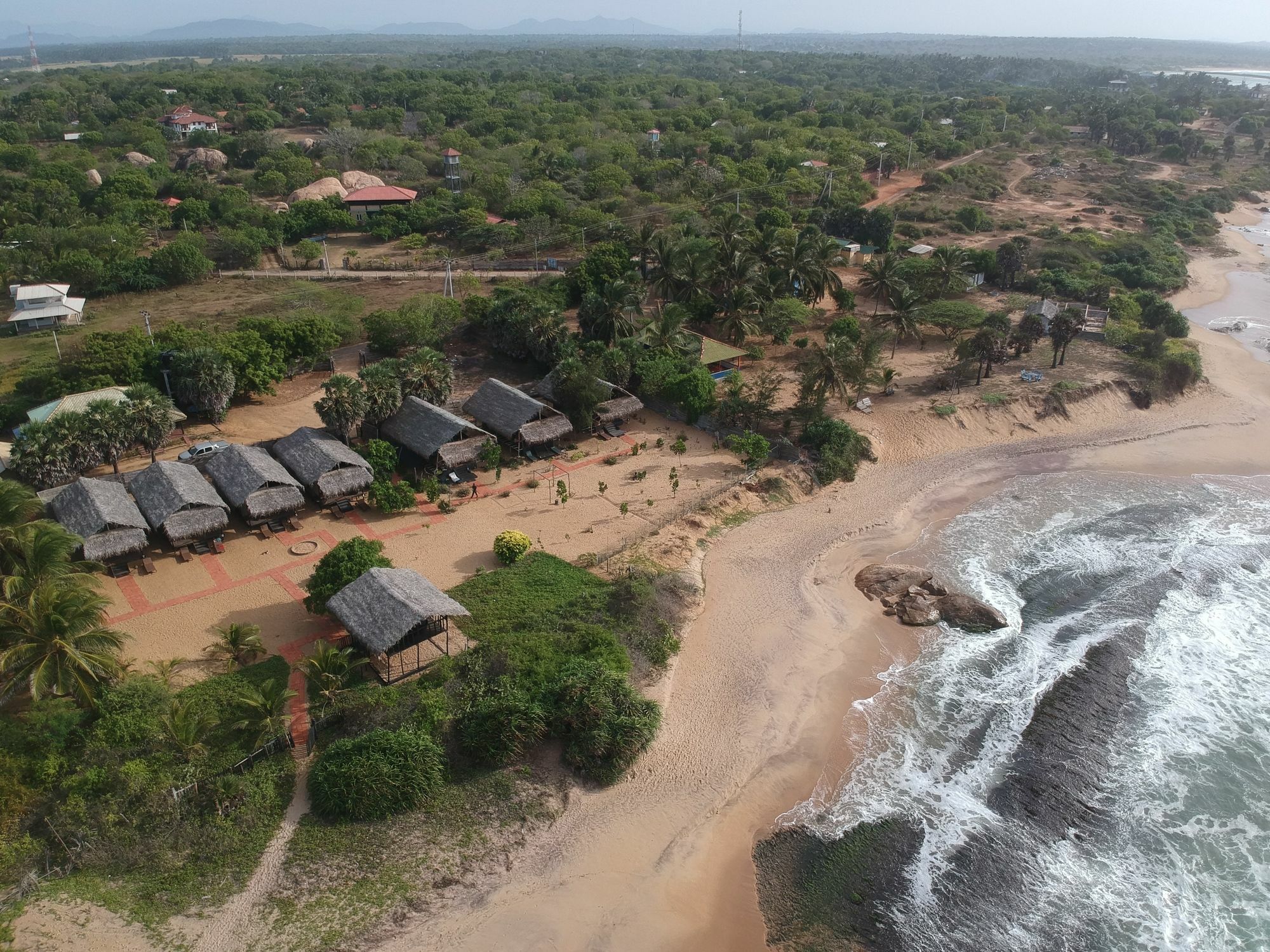 The Beach Camp Yala Hotel Kirinda  Exterior foto