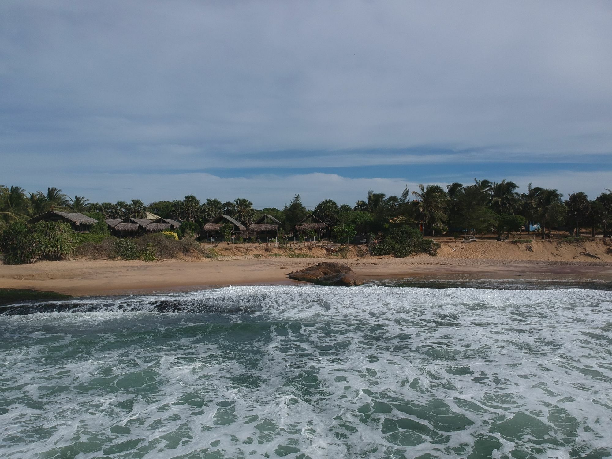 The Beach Camp Yala Hotel Kirinda  Exterior foto